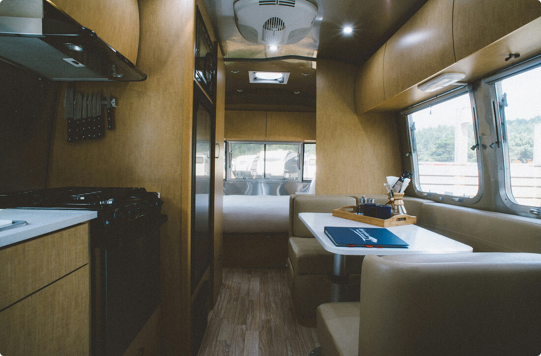 Camper interieur
