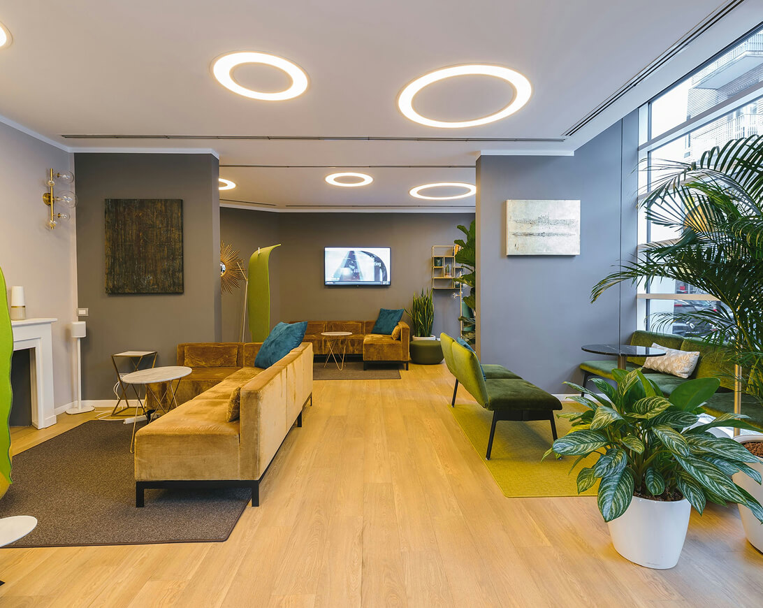 Foto wachtruimte meubels